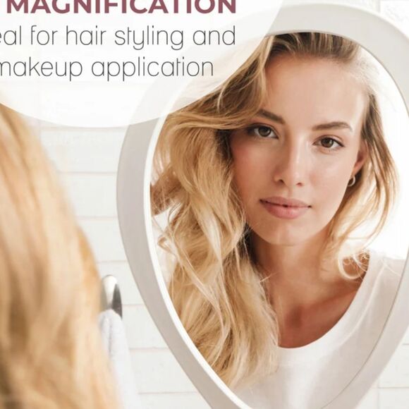 Zadro Handheld Mirror- Pink - Picture 9 of 13